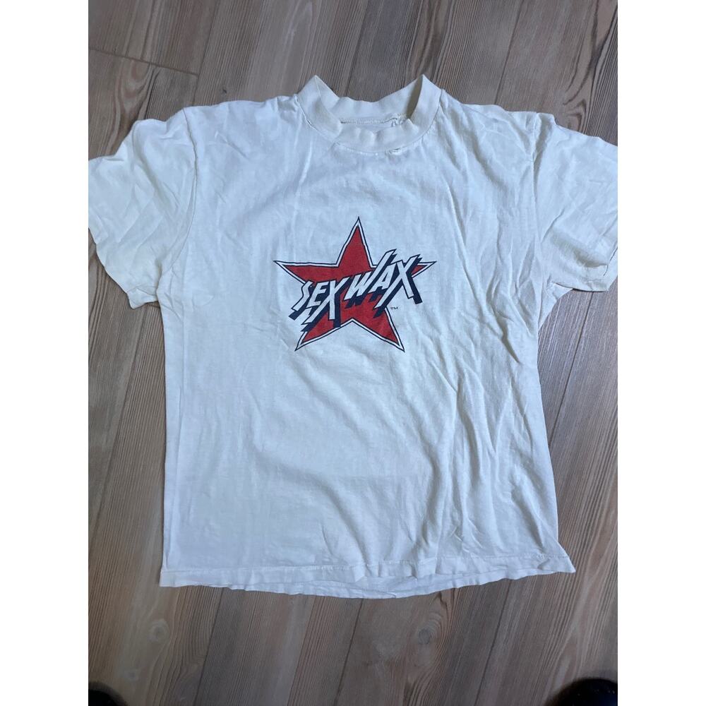 Vintage Sex Wat T-shirt Surf Skate Star 80s